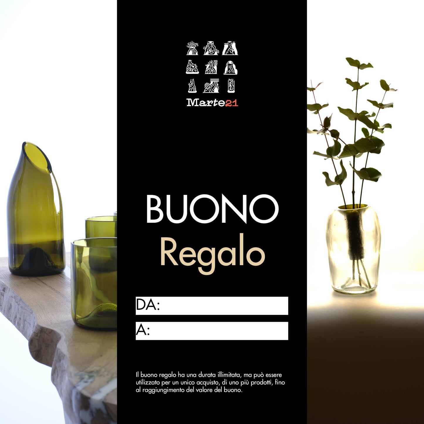 Buono regalo per un acquisto su Marte21